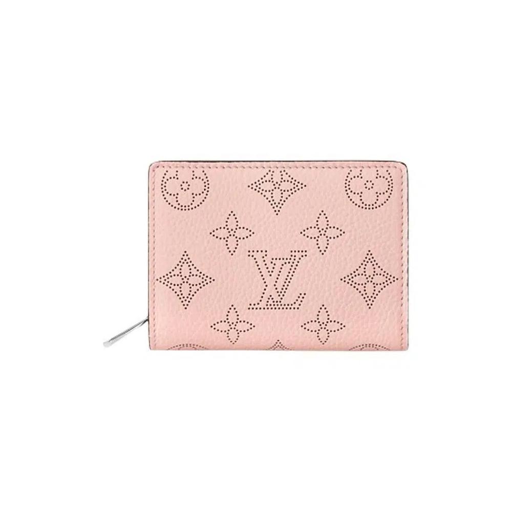 Кошельки Louis Vuitton Clea Wallet 'Rose Jasmin Pink Mahina Perforated Calf Leather' 1