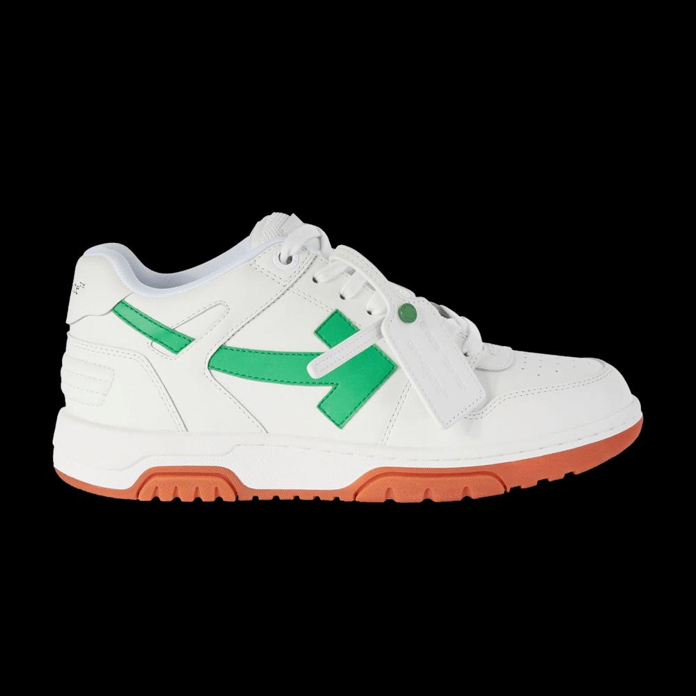 Кроссовки Off-White Out of Office Low 'Белый ярко-зеленый' 1