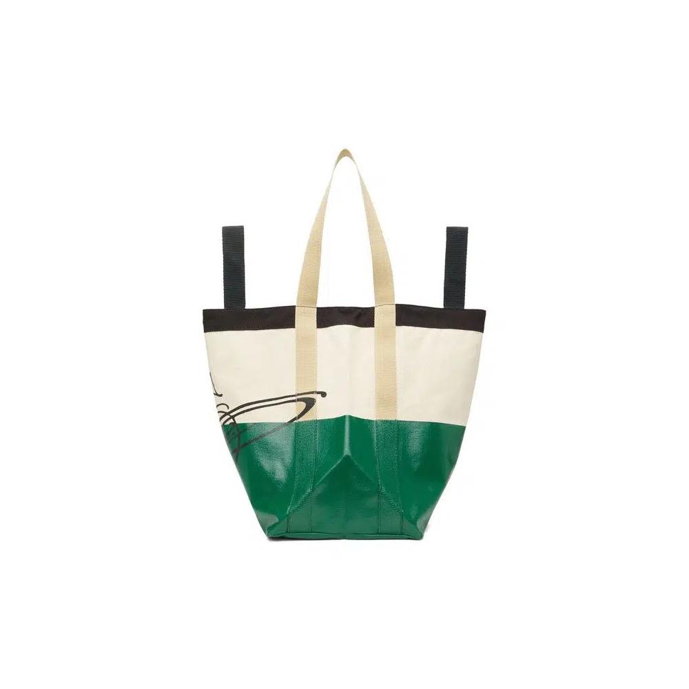 Сумки-тоут Vivienne Westwood Worker Runner Holdall Tote 'Бежевый/Зеленый' 3