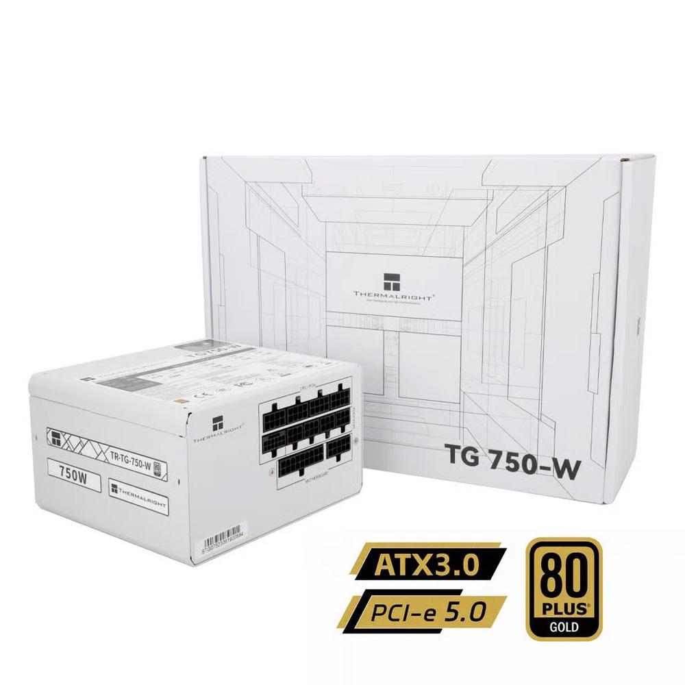ThermalRight TG-750-W 750W 80Plus Gold 750W полностью модульный блок питания - White белый 1