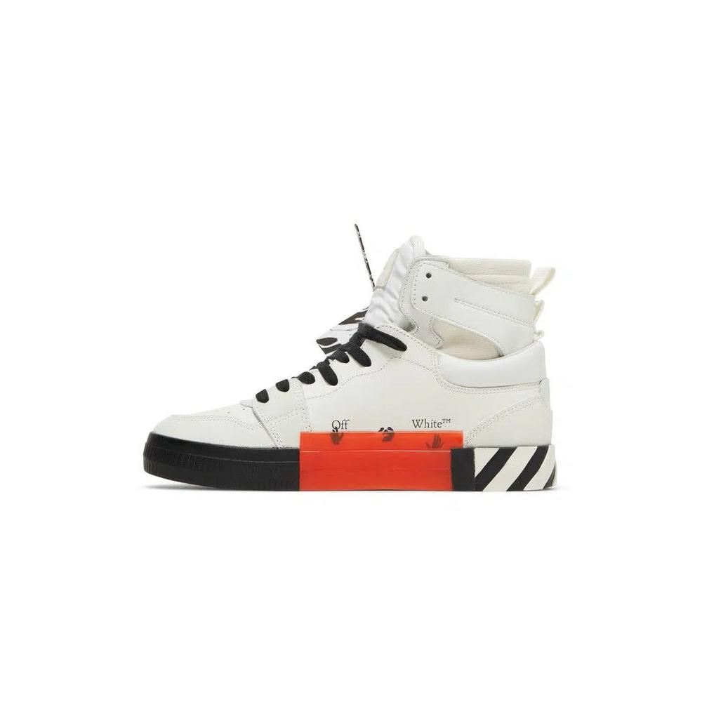 Кроссовки Off-White Vulc Sneaker High 'White Black' 3