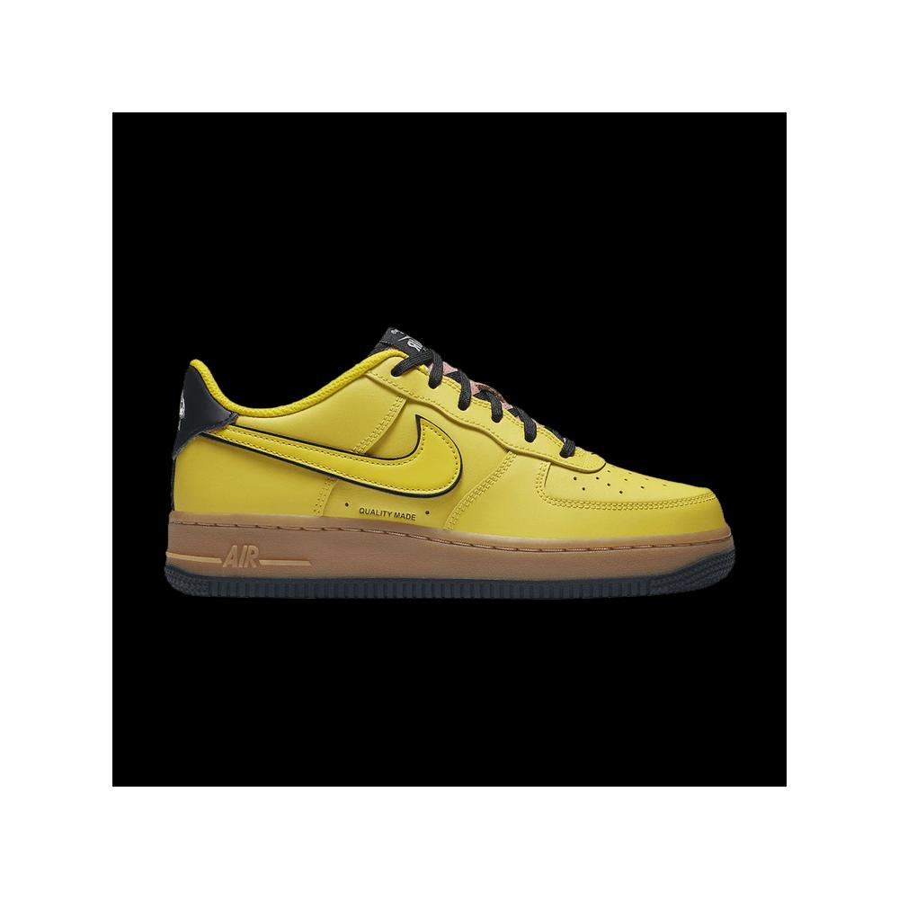 Кроссовки Nike Air Force 1 Low GS 'Yellow Gum' 1