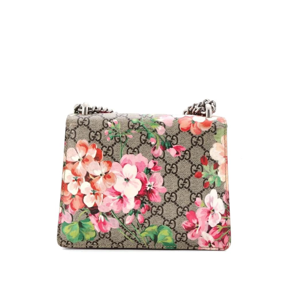 Маленькая сумка на плечо Dionysus Bag Blooms с логотипом GG 2