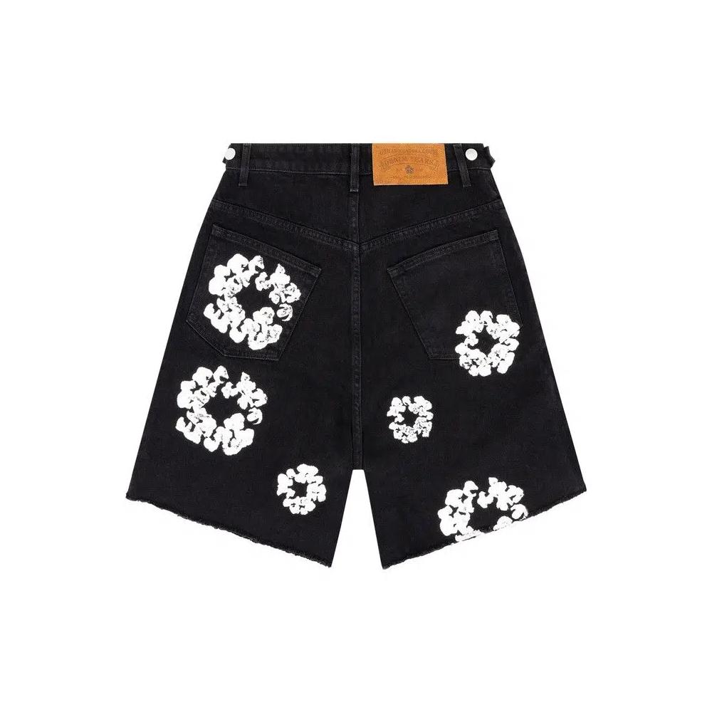 Шорты Denim Tears Wreath Jean Short 'Черный' 2