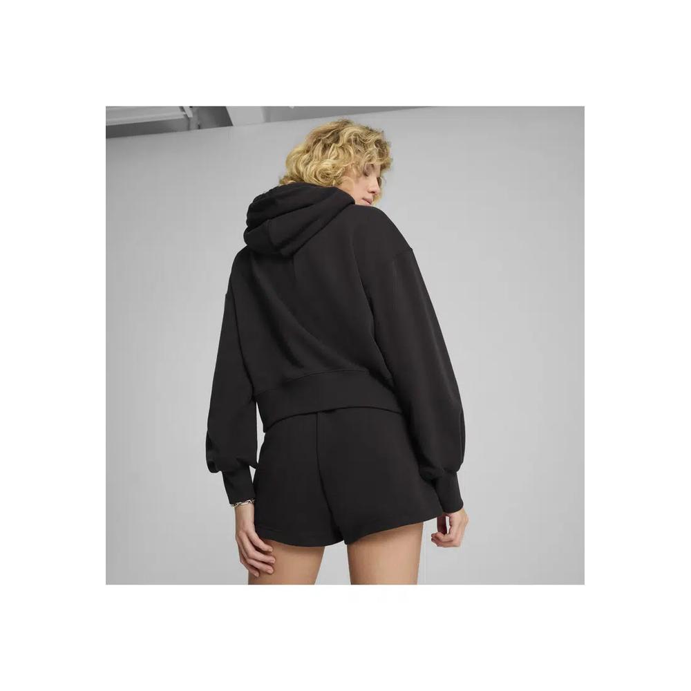 WARDROBE Essentials Женский свободный укороченный худи 6