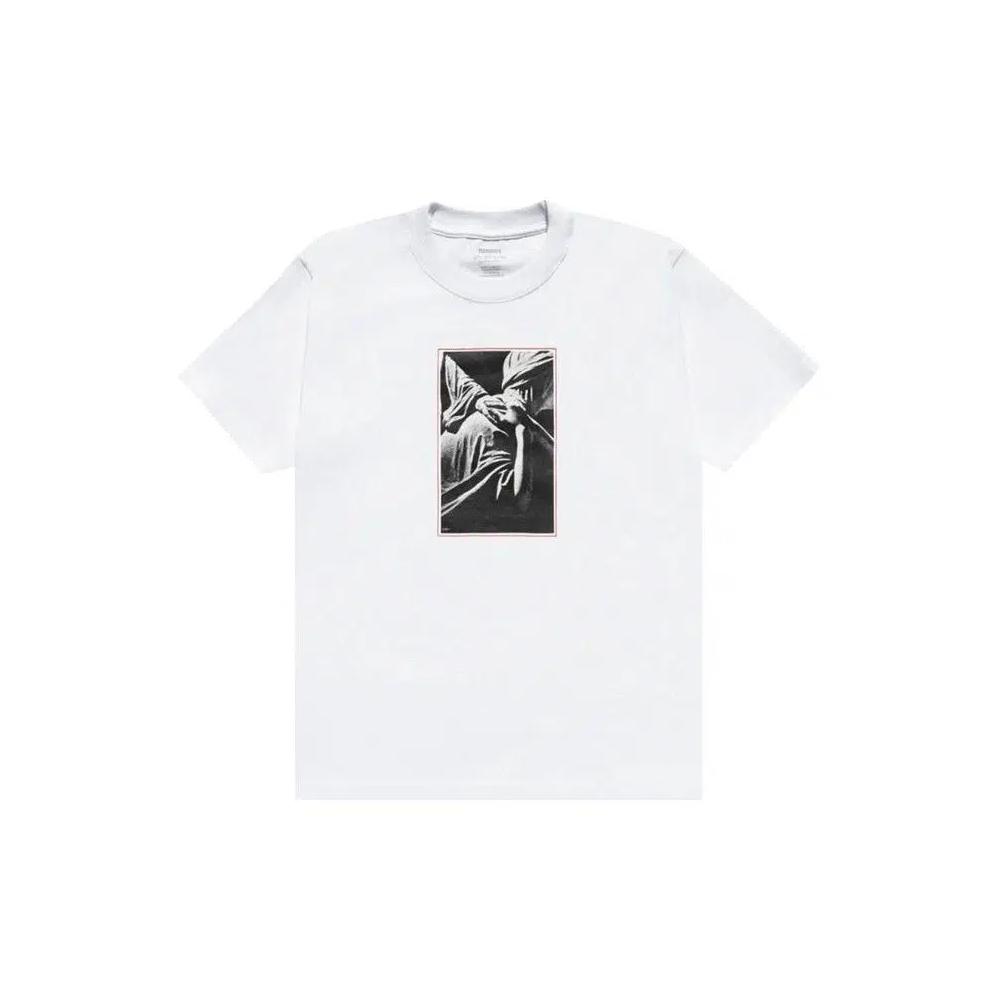 Футболки с коротким рукавом Pleasures Hands T-Shirt 'White' 1