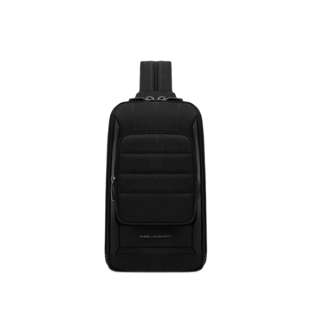 logo-plaque convertible messenger bag 1
