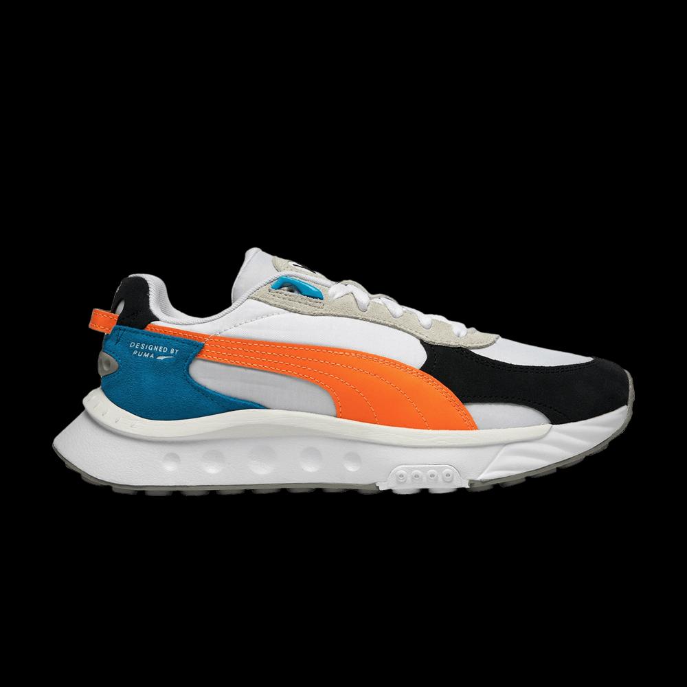 Кроссовки Puma Wild Rider 'Rollin' - White Orange Glow' 1