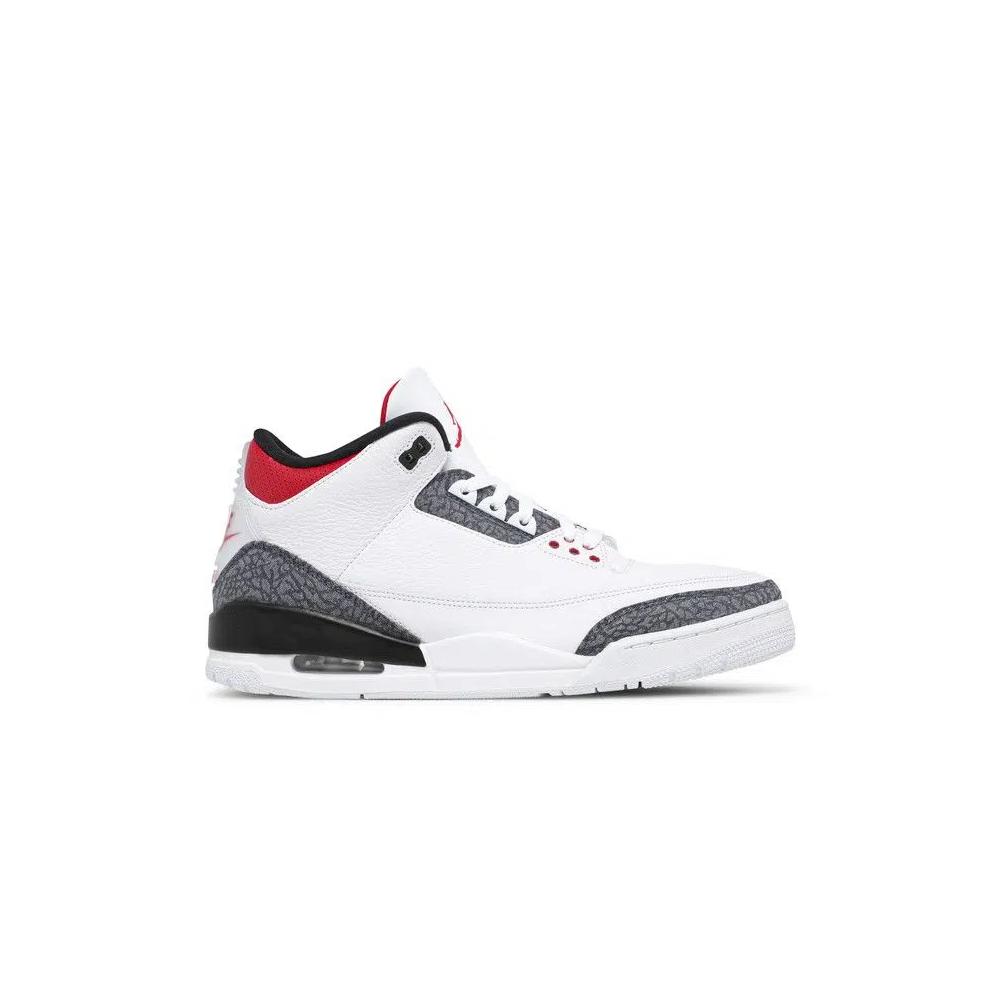 Кроссовки Air Jordan 3 Retro Denim SE 'Fire Red' 1