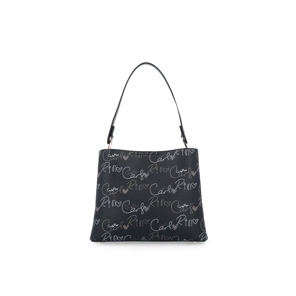 Черная сумка через плечо The Dainty Dame 2