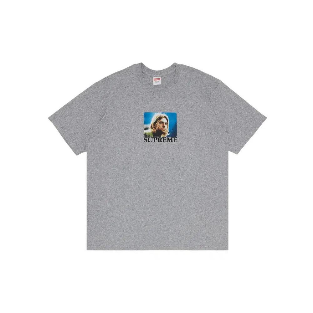 Футболки Supreme Kurt Cobain Tee 'Heather Grey' 1