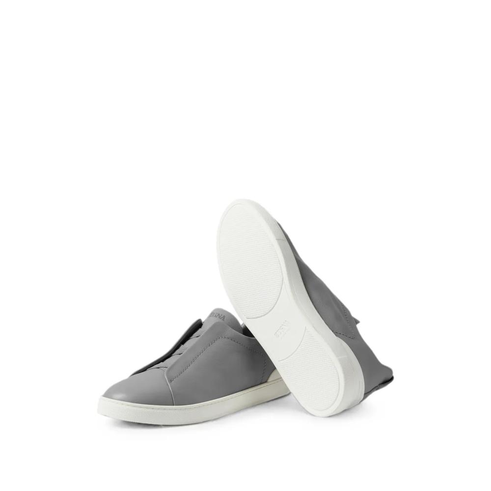 grey mélange Triple Stitch™ SECONDSKIN sneakers 4