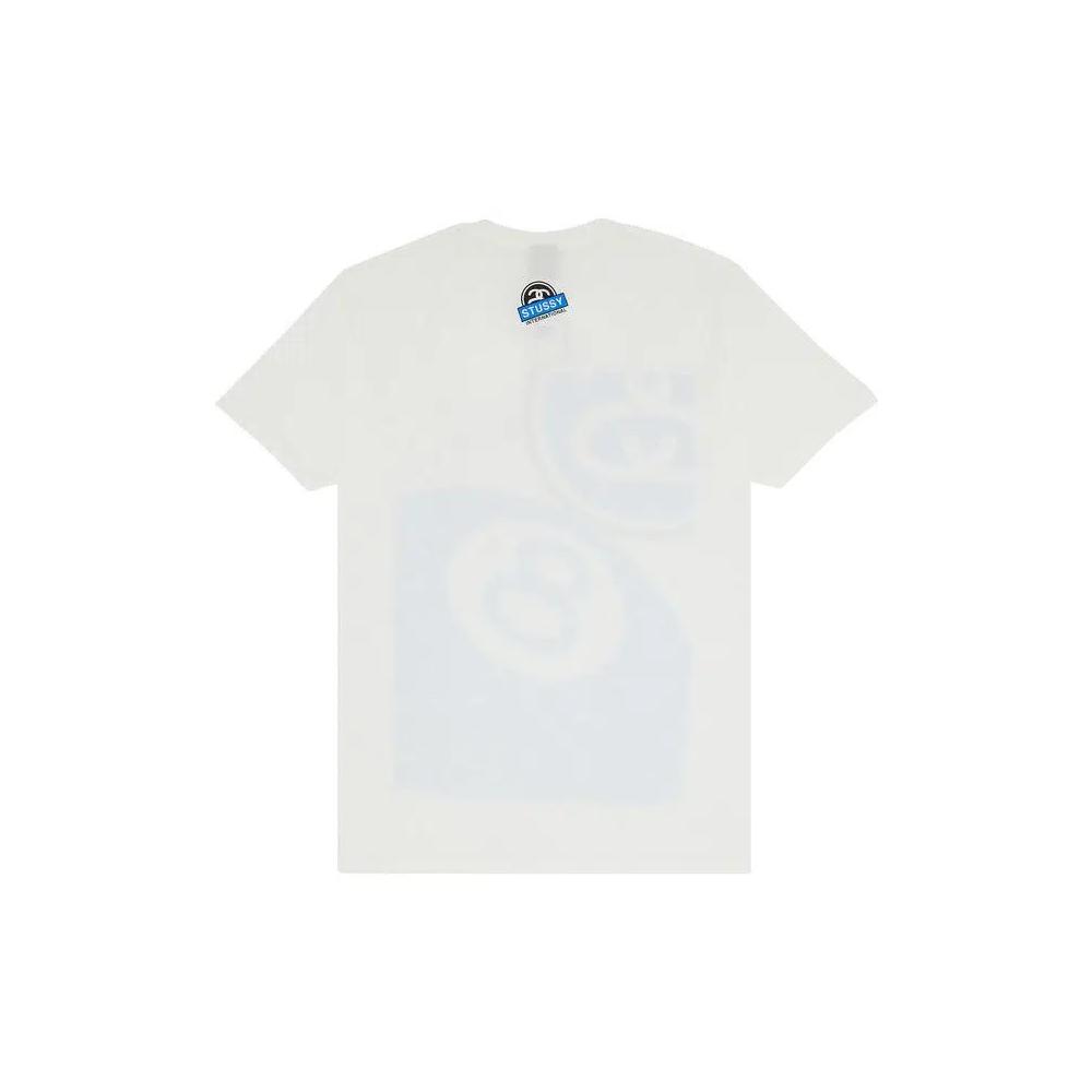 Футболки Stussy Big 8 Ball Link Tee 'White' 2