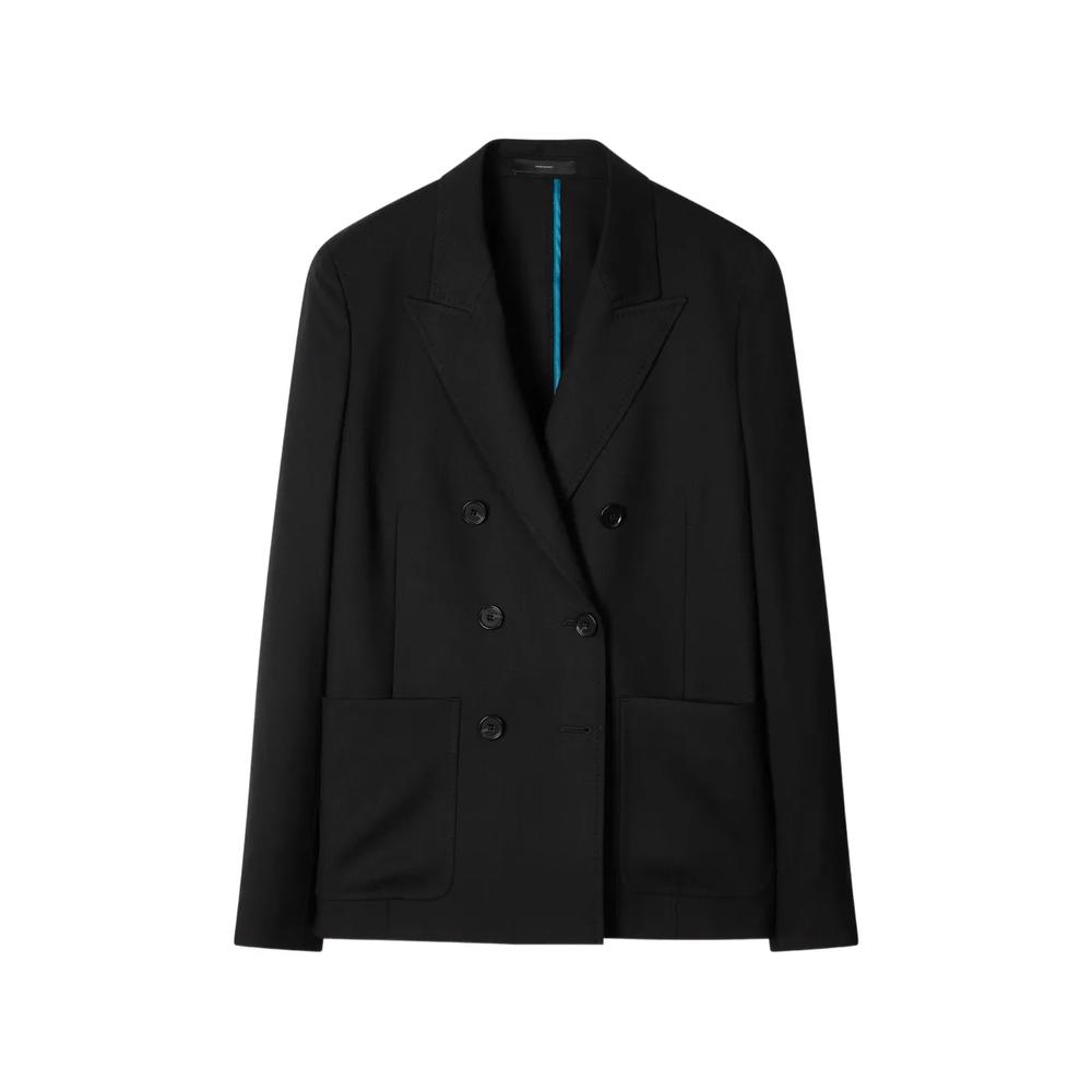 Двубортный шерстяной блейзер A Suit To Travel In 1