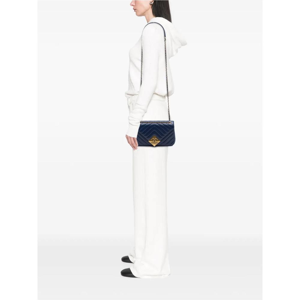 Сумка на плечо Chevron Lambskin Pyramid CC Flap (2015-2016 годы) 2