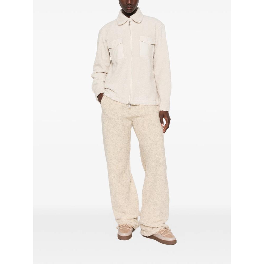 fleece-texture zip-up jacket 2