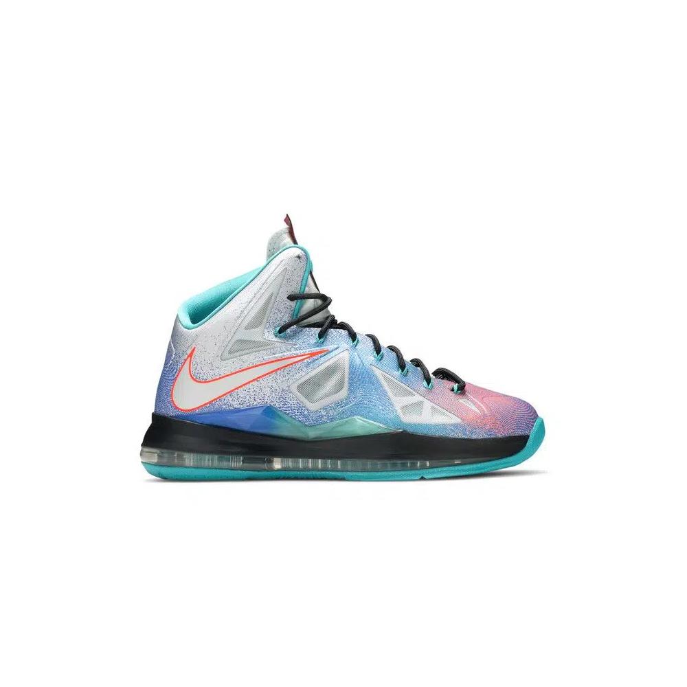 Кроссовки Nike LeBron 10 'Pure Platinum' 1
