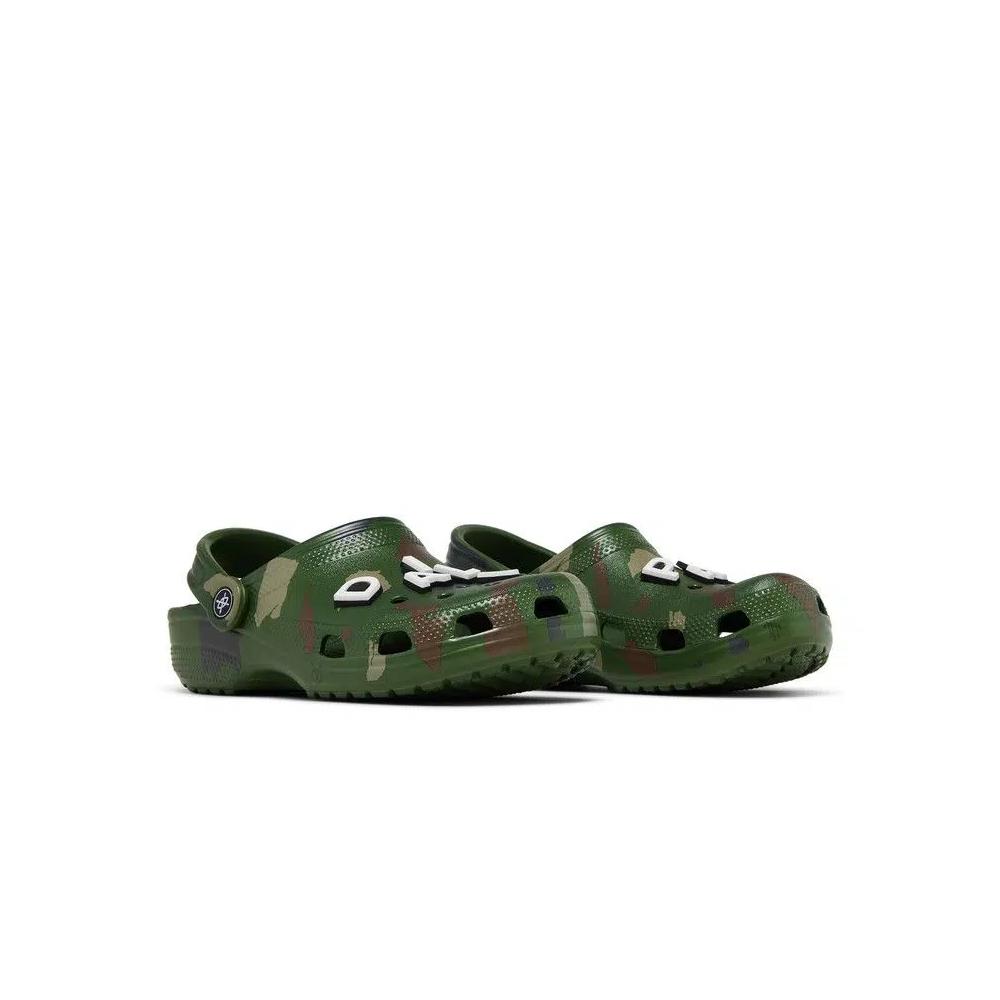 Кроссовки Daily Paper x Crocs Classic Clog 'Green Camo' 8