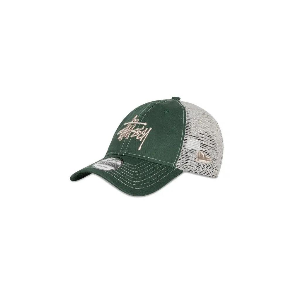 Шапки Stussy New Era 9Twenty Basic Trucker 'Green' 3