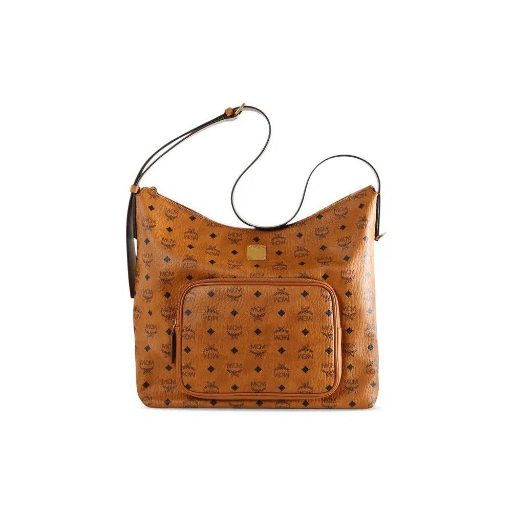 Сумки через плечо MCM Aren Vi Hobo XL 'Cognac' 1
