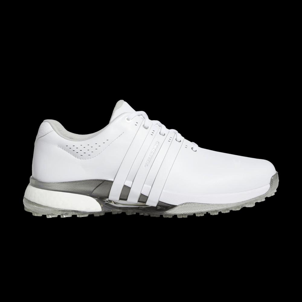 Кроссовки Adidas Tour 360 25 Spikeless Golf 'White Silver Metallic' 1