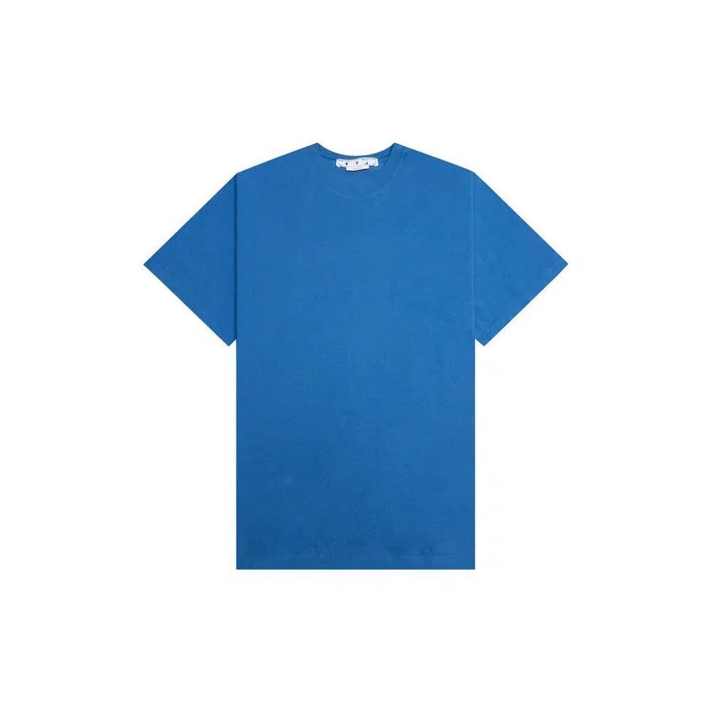 Футболки Off-White Diag Tab Over Short-Sleeve Tee 'Peacock' 1