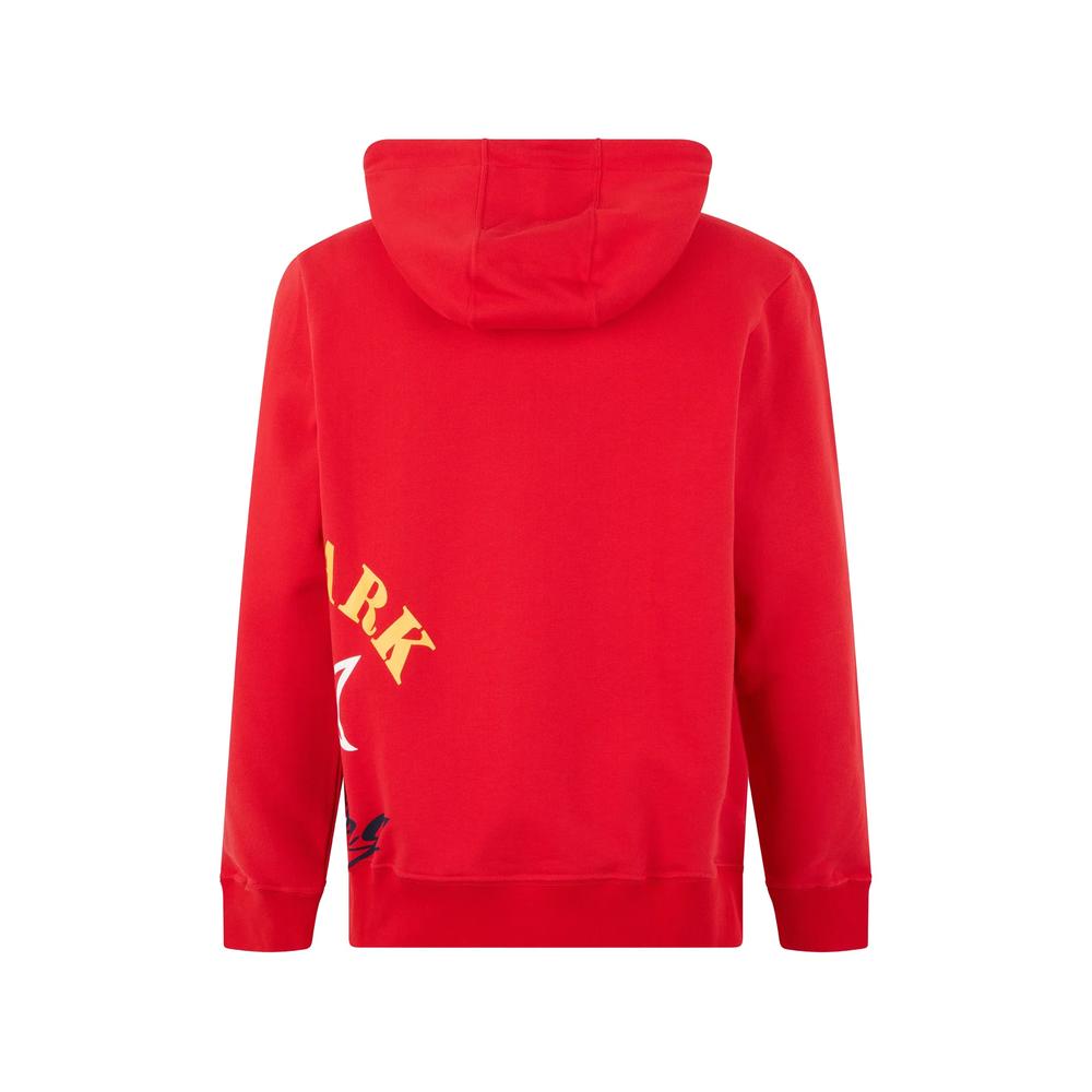 logo-print cotton hoodie 2
