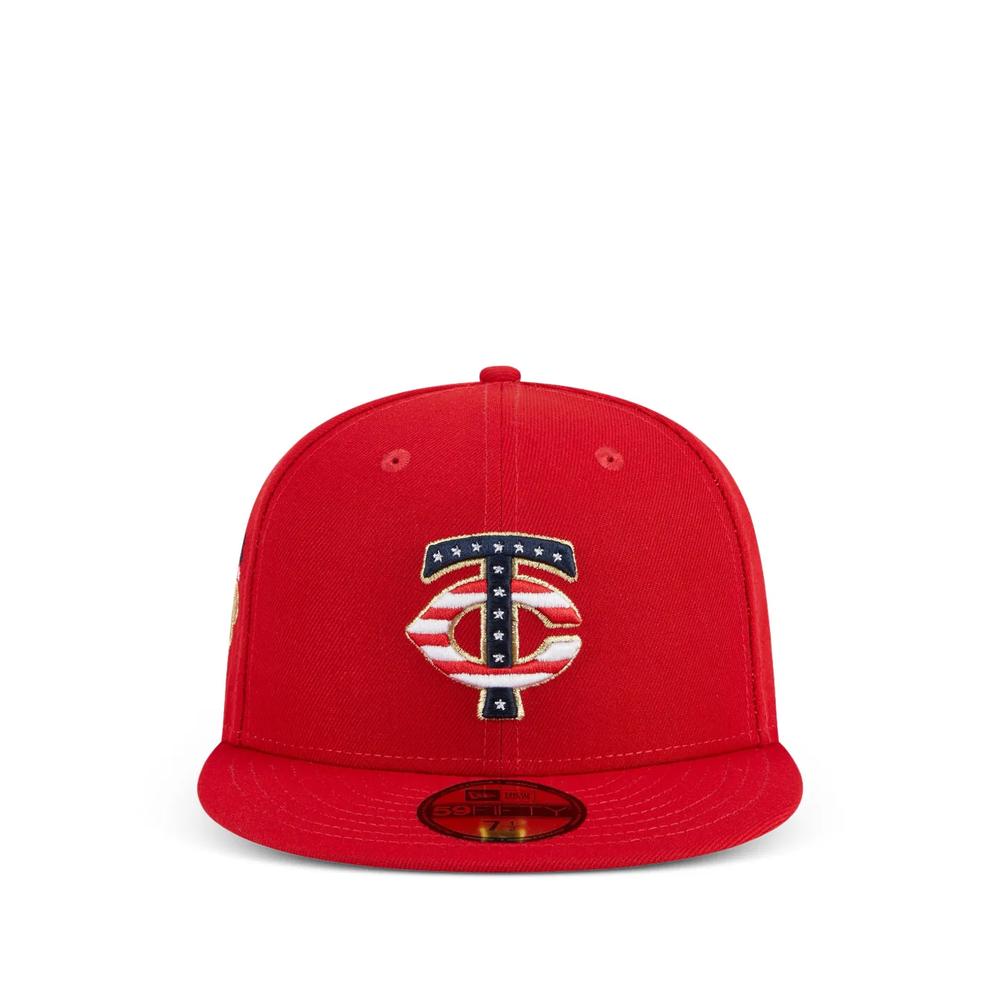 Бейсболка 59FIFTY Minnesota Twins 4th of July с вышивкой 1
