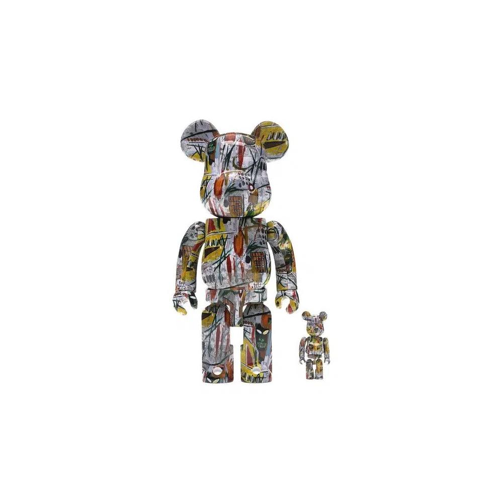 Фигурки BE@RBRICK Jean-Michel Basquiat 100% & 400% Set 'Мультиколор' 1