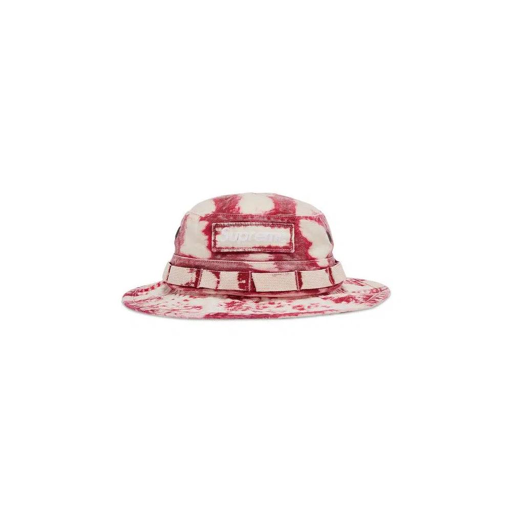Панамы Supreme Bleached Chino Boonie 'Красный' 1