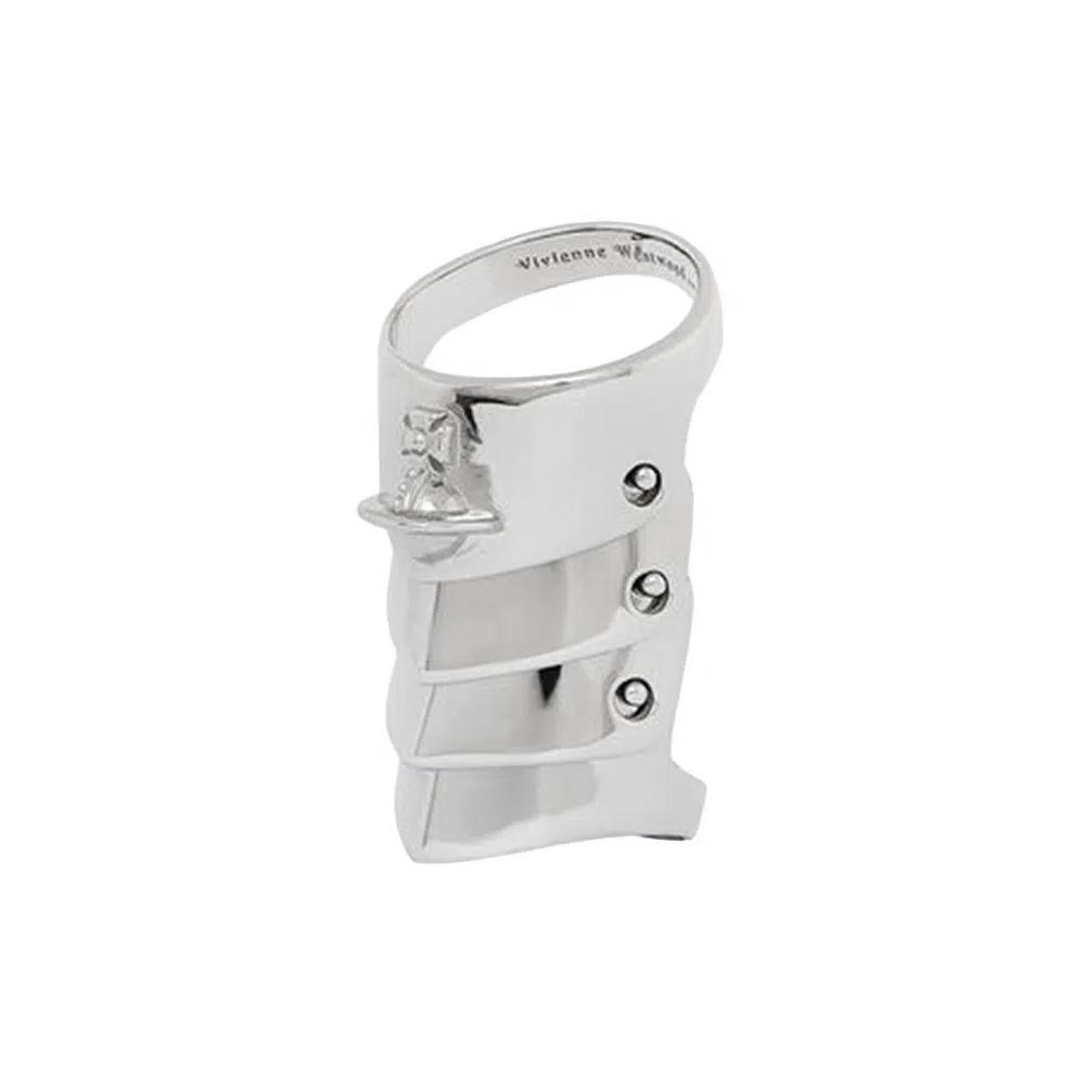 Кольца Vivienne Westwood Armour Ring P019 S 'Platinum' 2