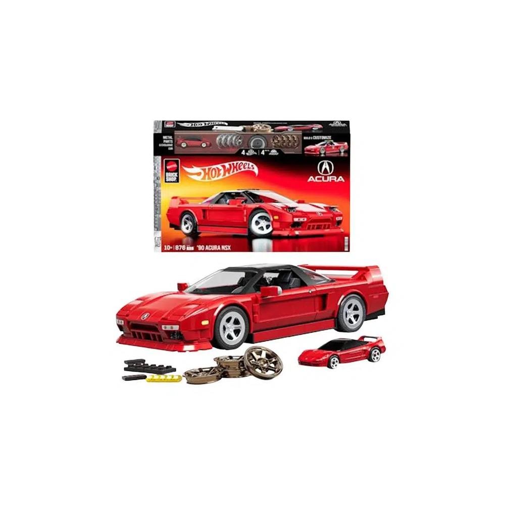 Игрушки и наборы для игр Hot Wheels Brick Shop '90 Acura Nsx Building Set 2