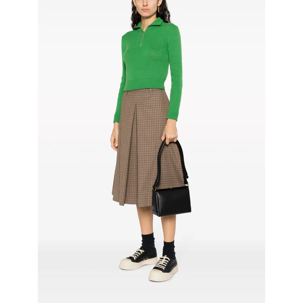 twist-lock leather shoulder bag 2