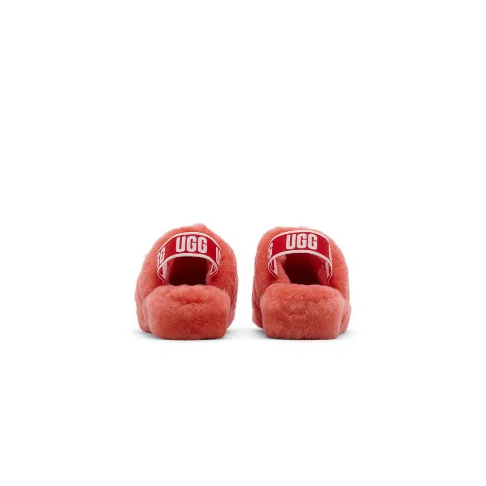 Слайды UGG Wmns Fluff Yeah Slide 'Red Currant' 6