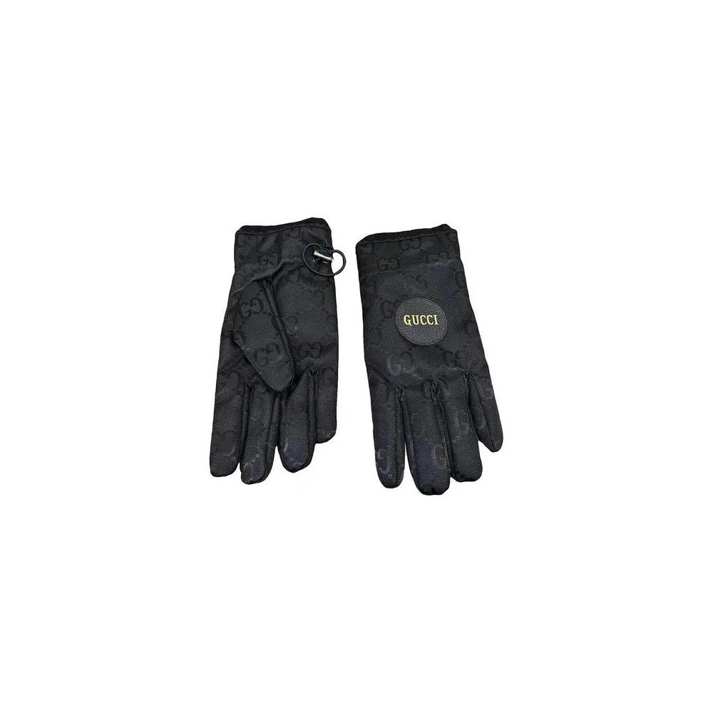 Перчатки Gucci Monogram 'Black' 1