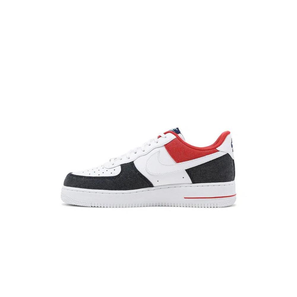 Кроссовки Nike Air Force 1 '07 LX 'White Red Denim' 3