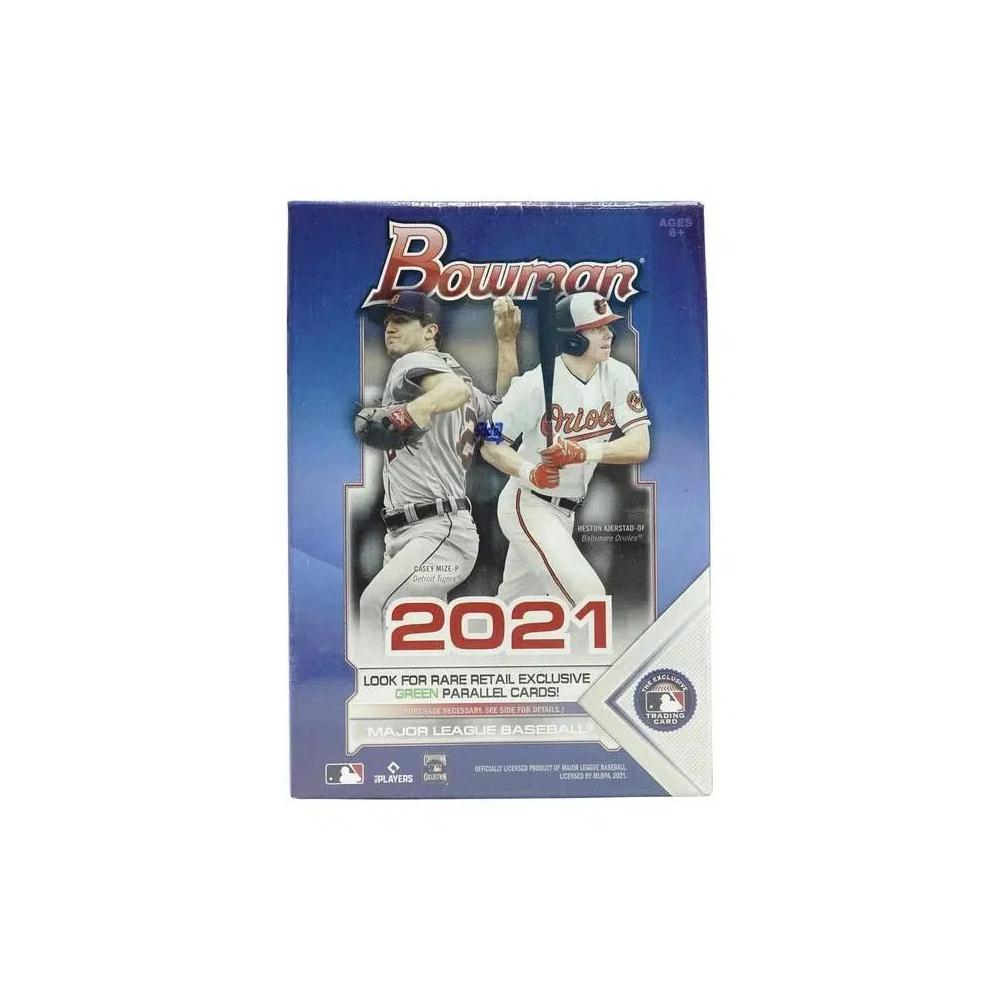 Спортивные карточки 2021 Bowman Baseball Blaster Box 1