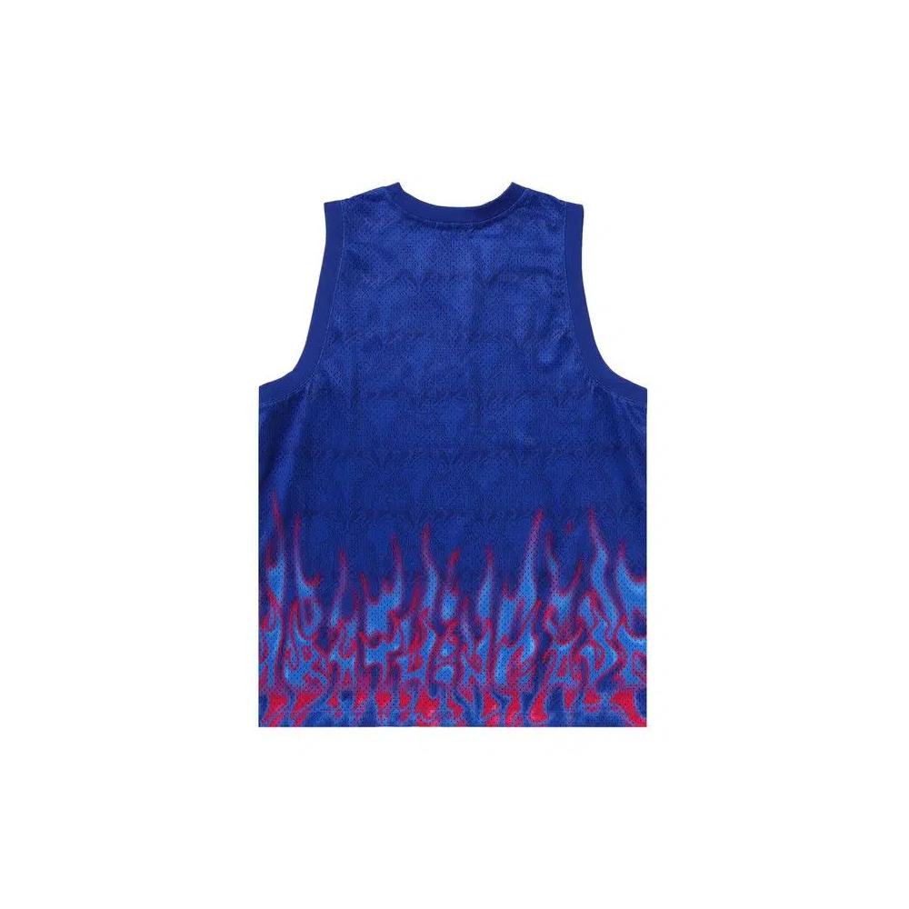 Жилеты BAPE Flame Mesh Vest 'Blue' 2