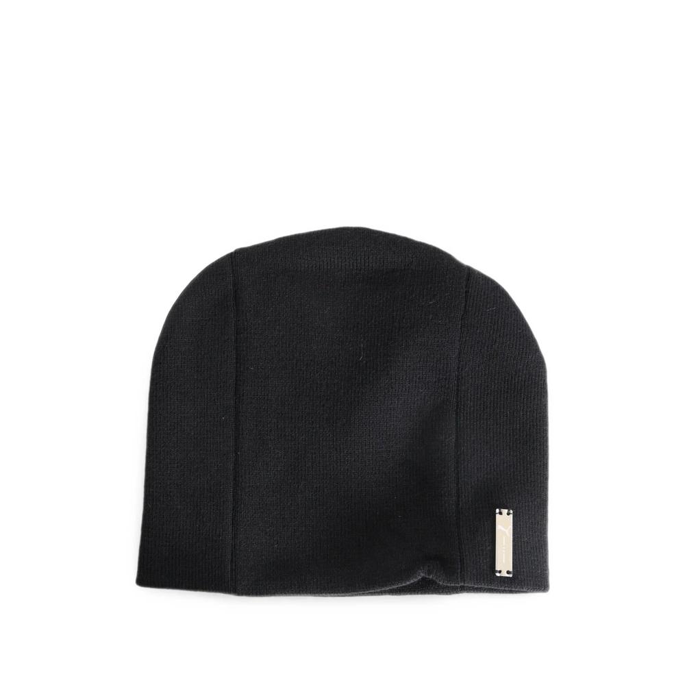 logo-plaque beanie hat 1
