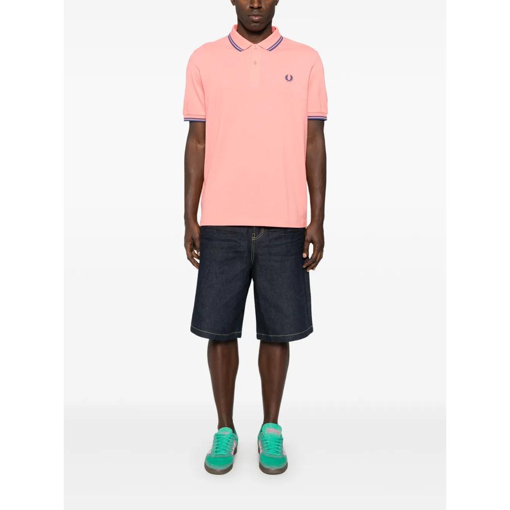 Рубашка поло с вышитым логотипом из коллаборации с Fred Perry 2