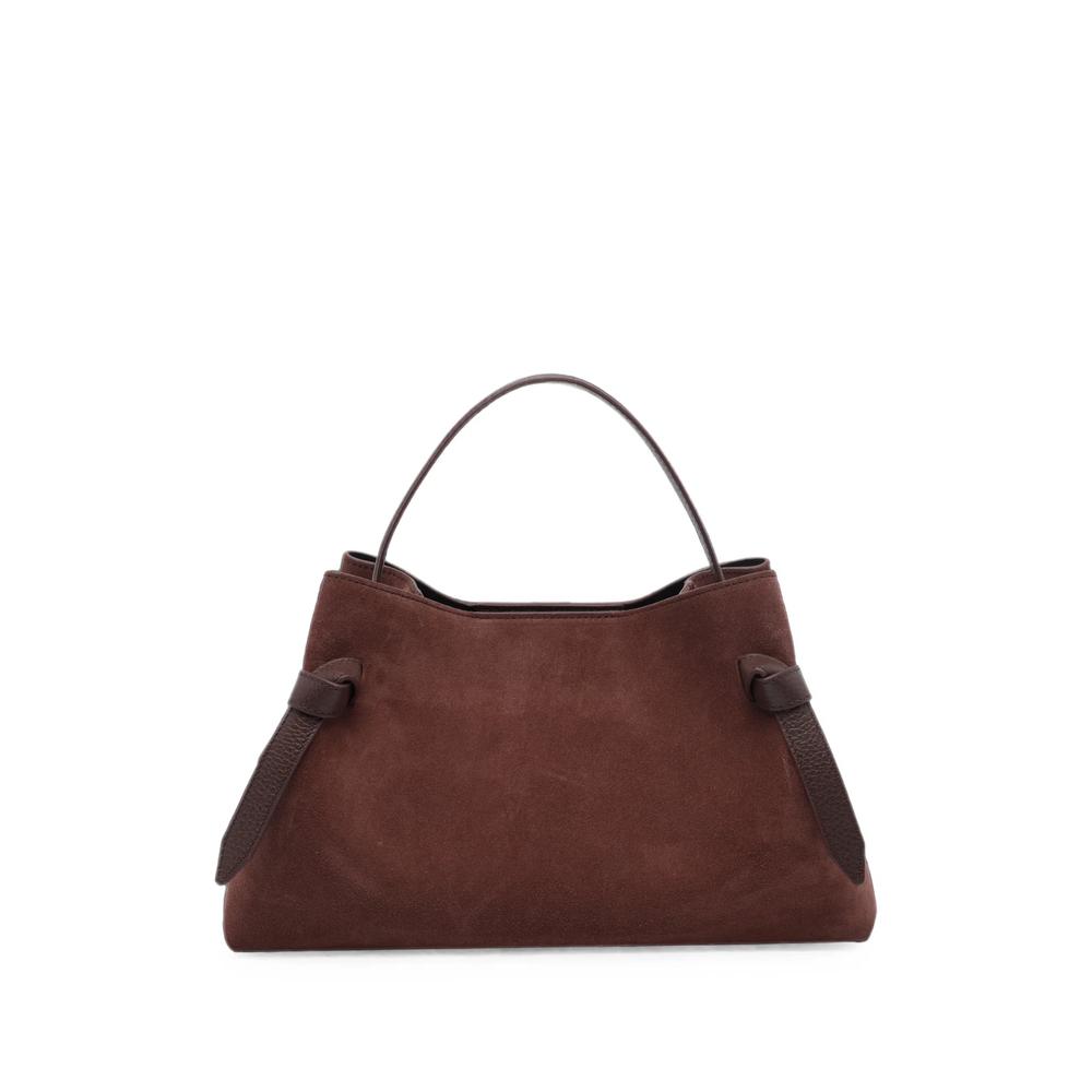 Gyoza suede tote bag 2