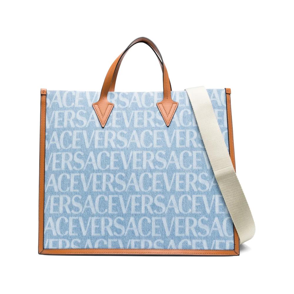 Джинсовая сумка-тоут Versace Allover 1
