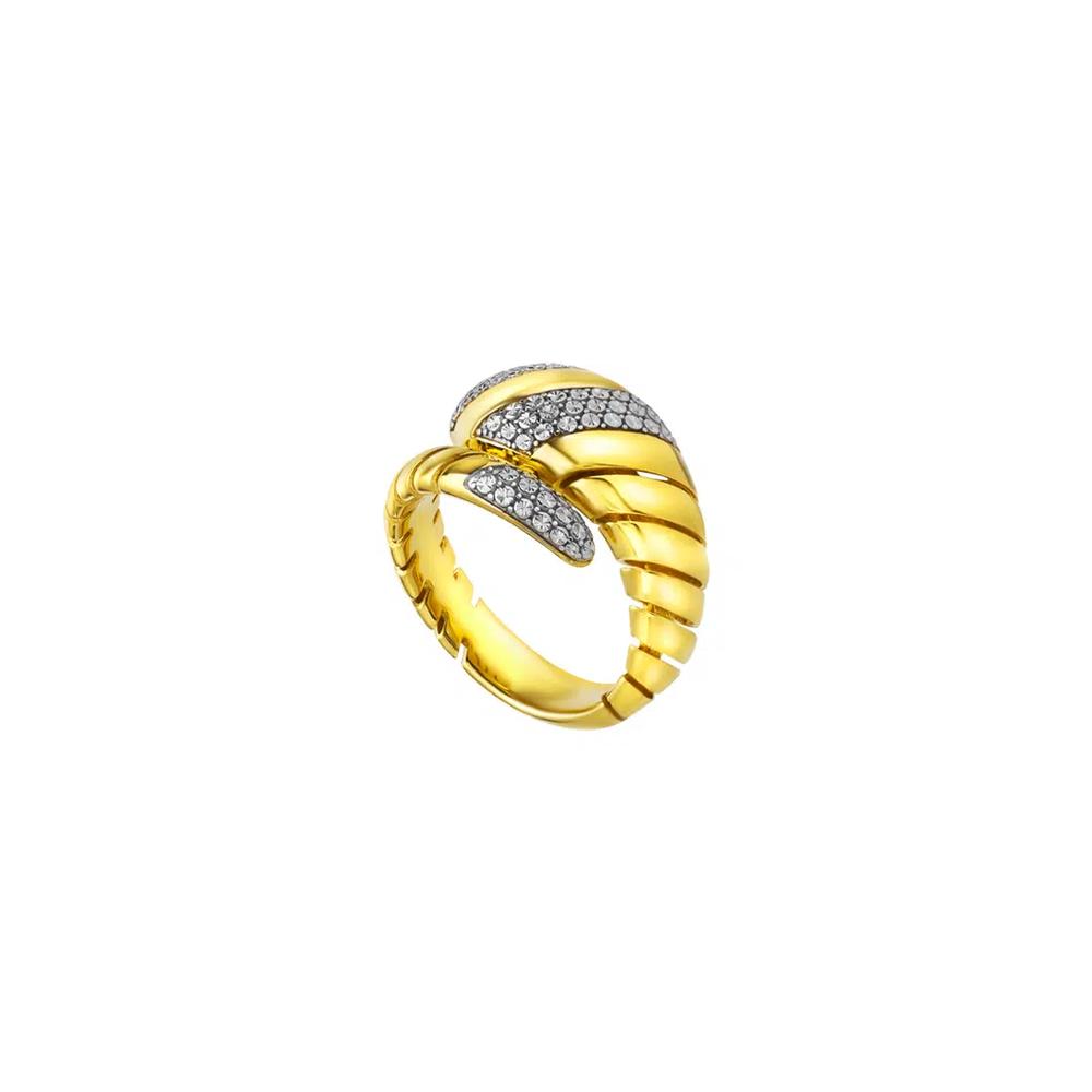 TOMEI Diamond Cut коллекция Elite Fasten кольцо, жёлтое золото 916/22K 2