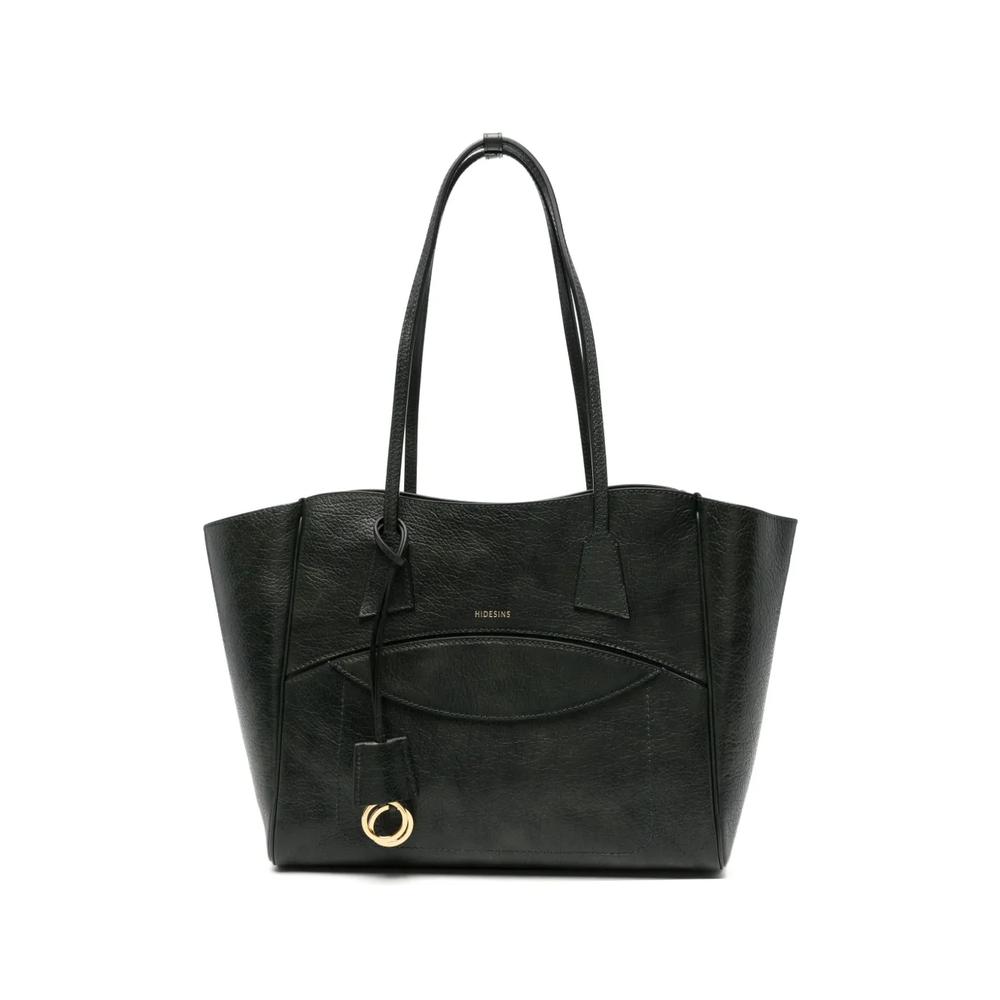 Сумка-тоут Shopper M из зернистой кожи 1