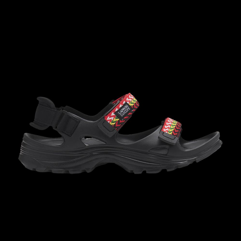 Сандалии Suicoke x Lanvin WAKE Curb Slides 'Black' 1