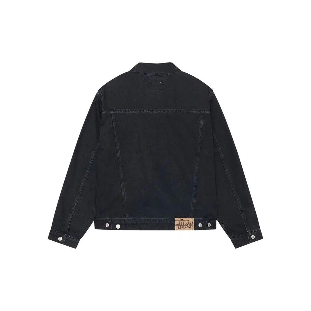 Джинсовые куртки Stussy Trucker Джинсовая куртка 'Черный' 2