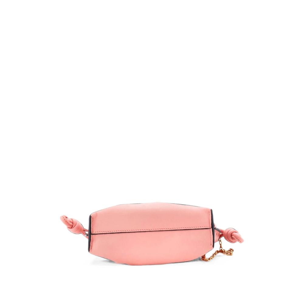 Flamenco Knot Chain Clutch Leather Nano crossbody bag 2