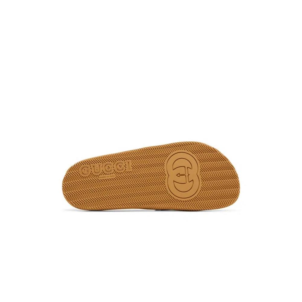 Слайды Gucci Slide 'Interlocking G - Orange Green' 4