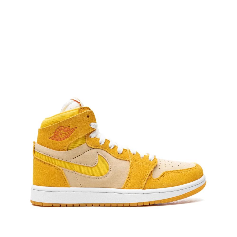 Кроссовки Air Jordan 1 Zoom Air CMFT 2 Yellow Ochre/Tour Yellow-Pale Vanilla-Safety 1