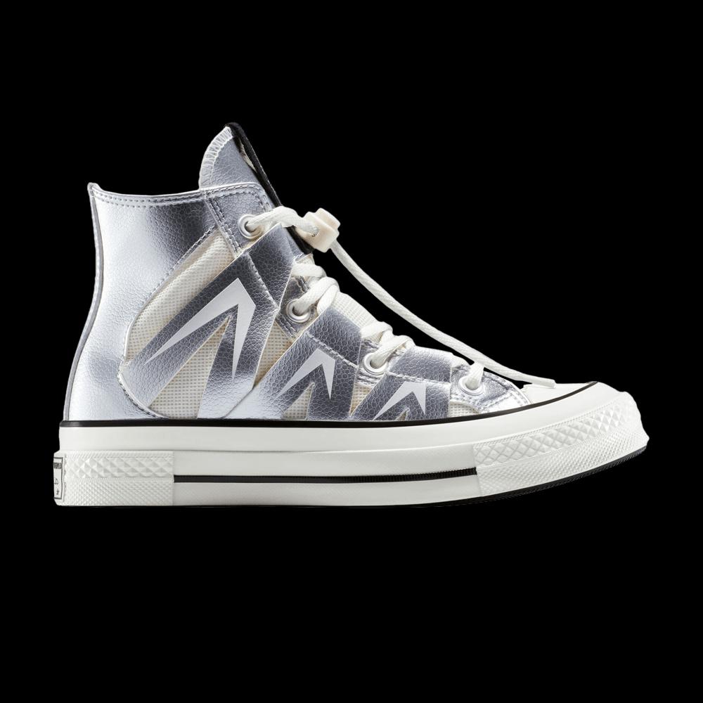 Повседневные баскетбольные Converse Chuck 70 Mesh High «Dull Silver» 1